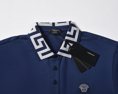 Embellished Collar Polo Shirt