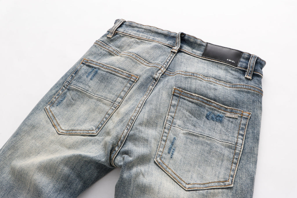 MX1 ripped skinny jeans