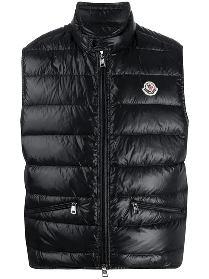 Quilted Logo Gilet