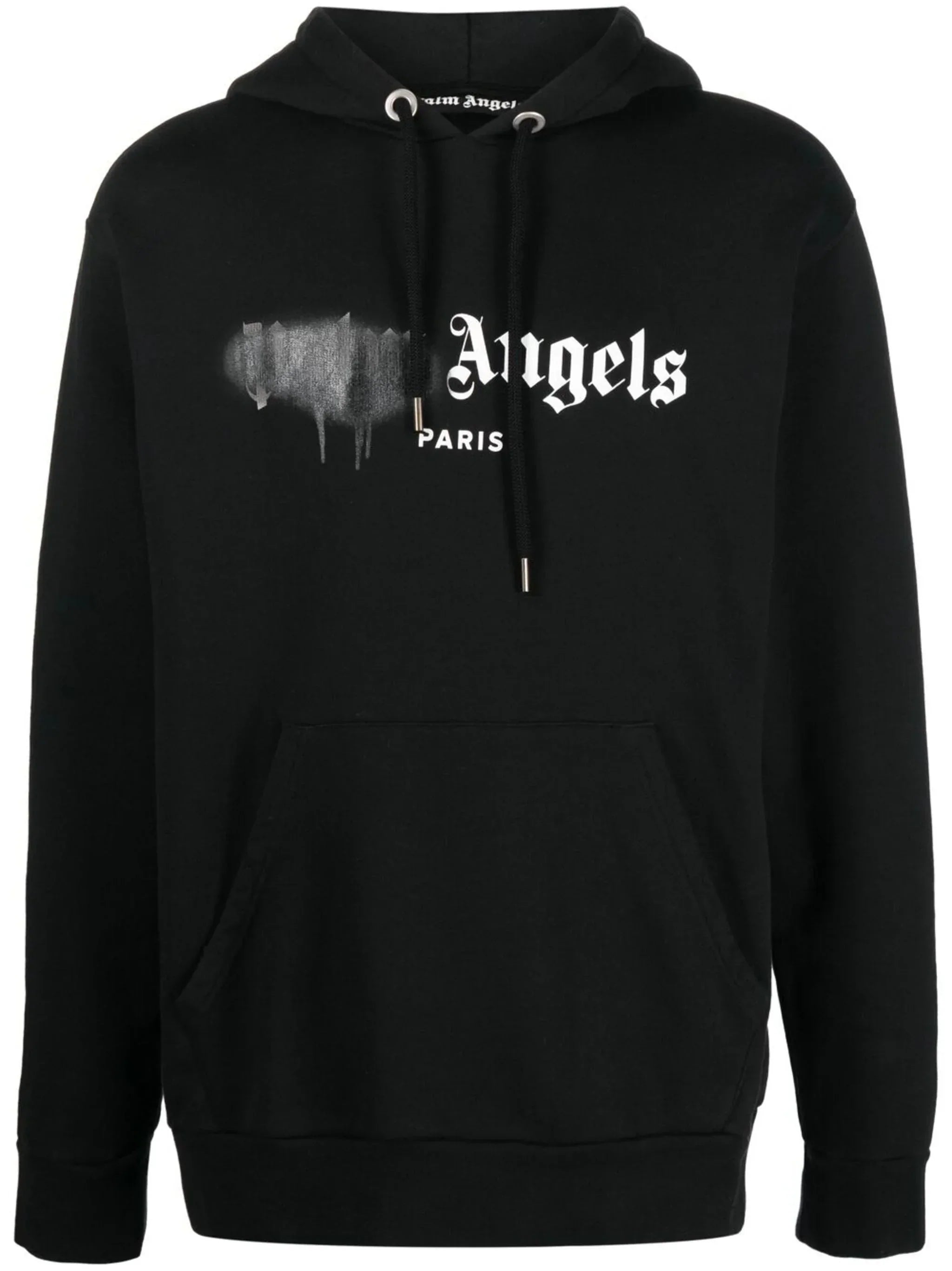 Paris Sprayed Logo Hoodie