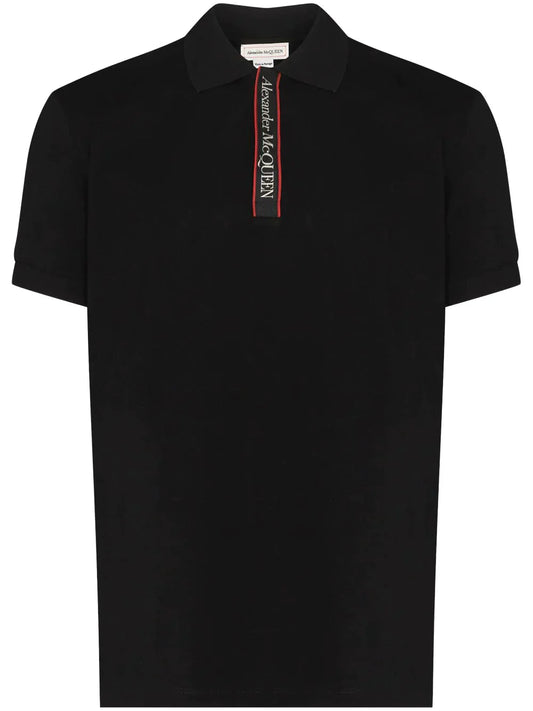 Logo Tape Short Sleeve Polo Shirt
