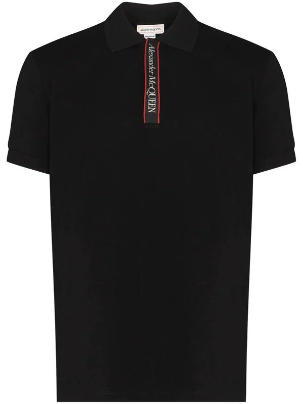 Logo Tape Short Sleeve Polo Shirt