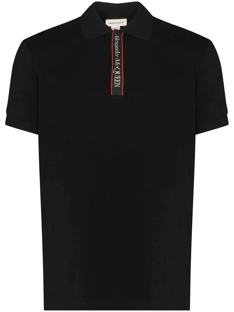 Logo Tape Short Sleeve Polo Shirt