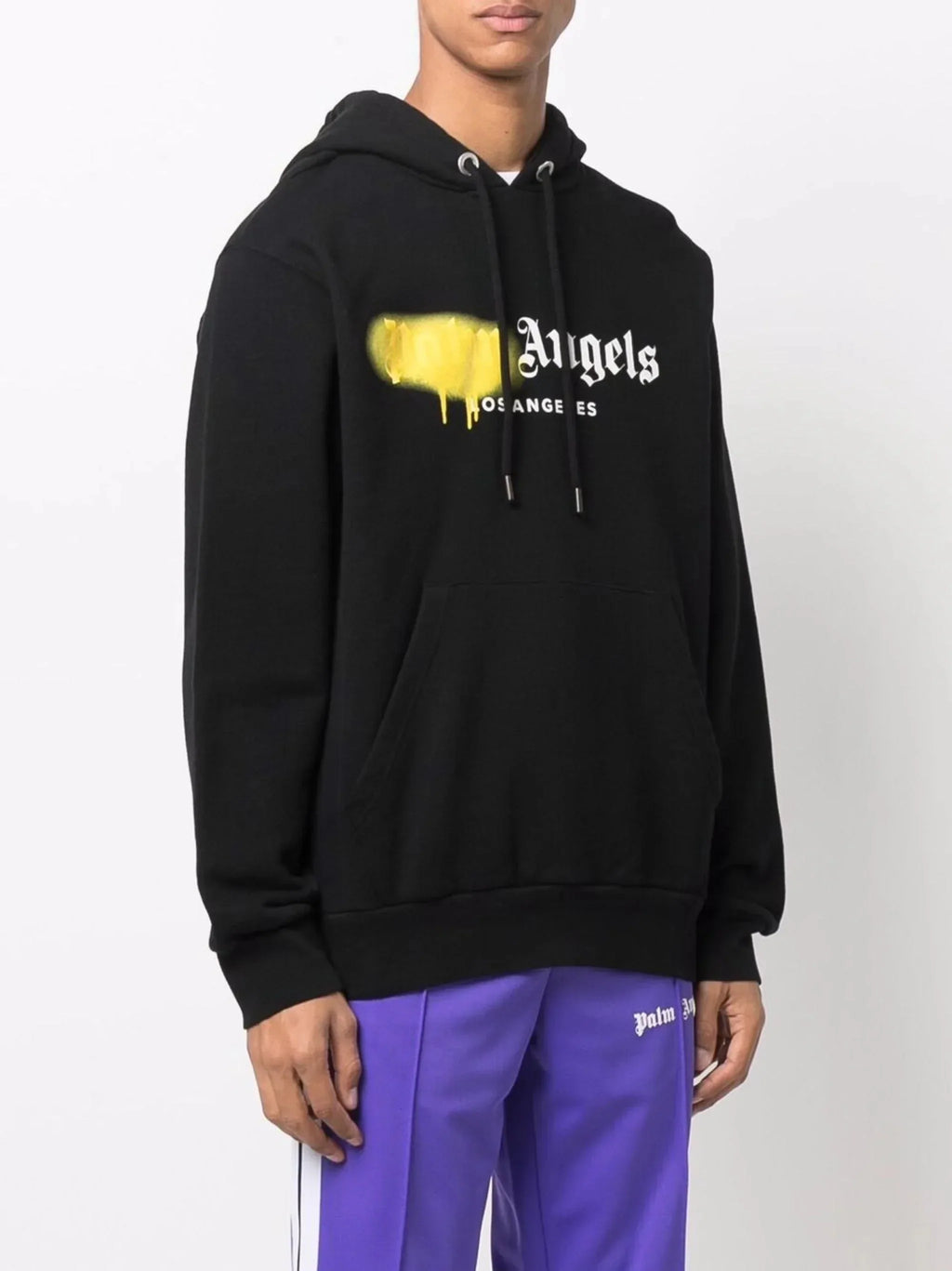 Logo Print Drawstring Hoodie