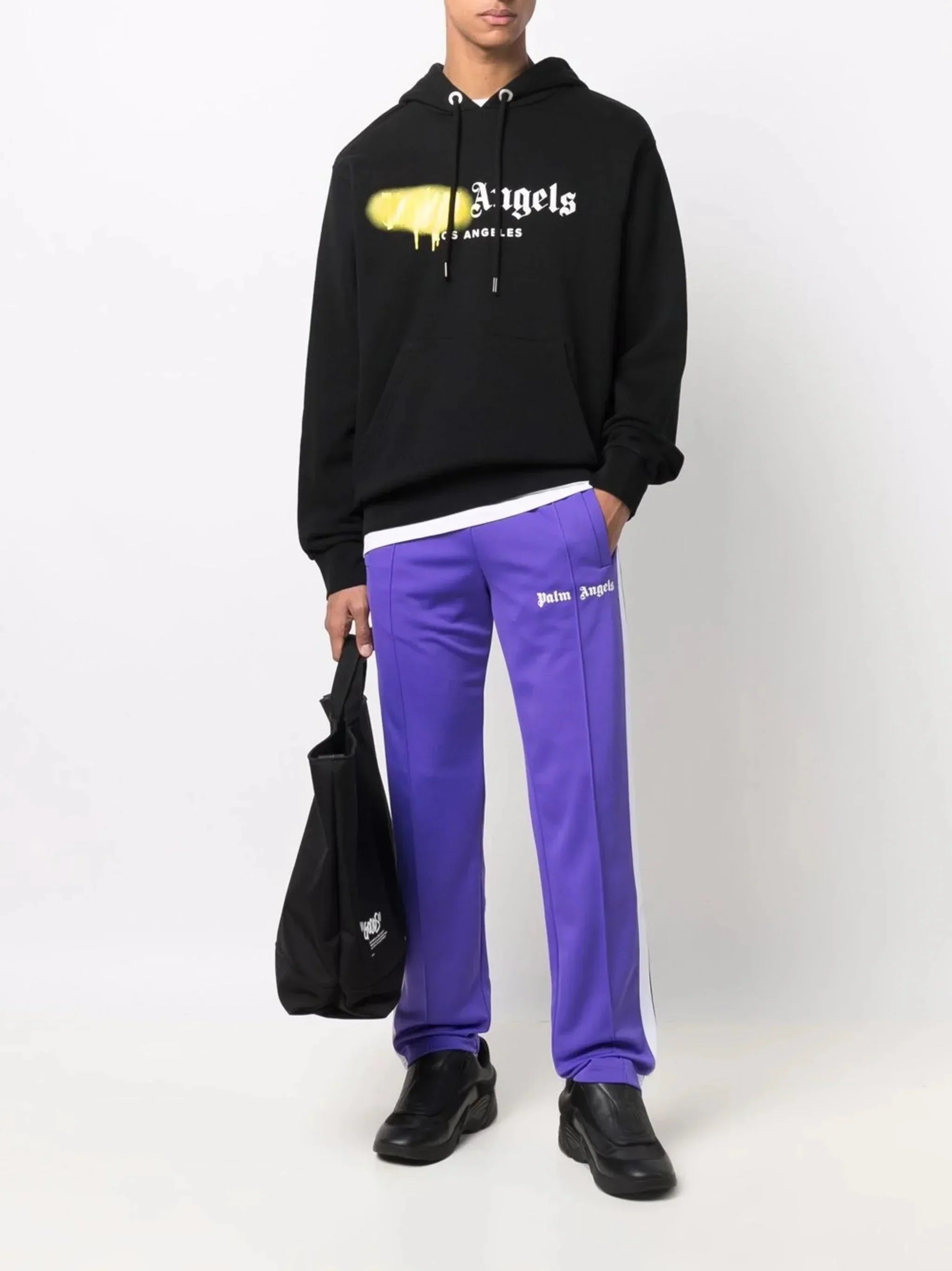 Logo Print Drawstring Hoodie