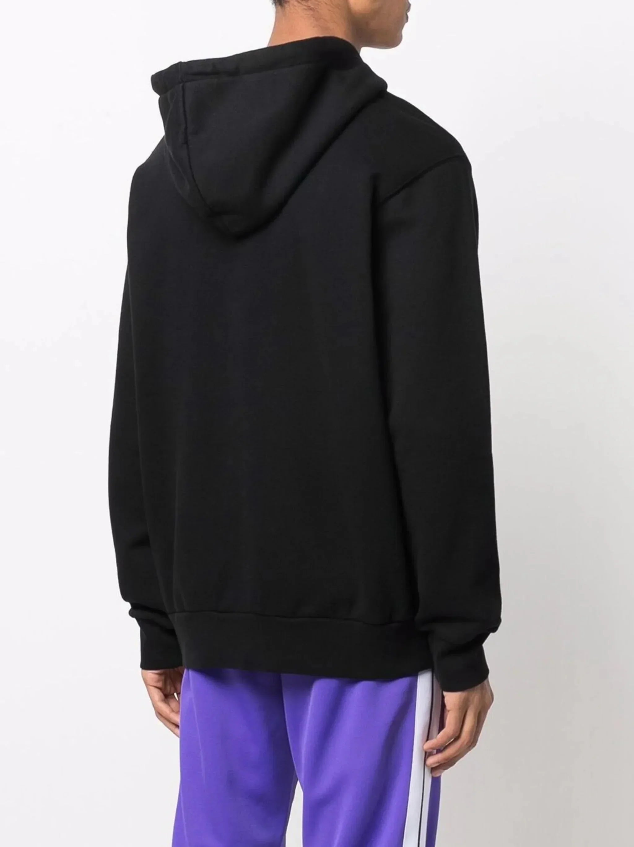 Logo Print Drawstring Hoodie