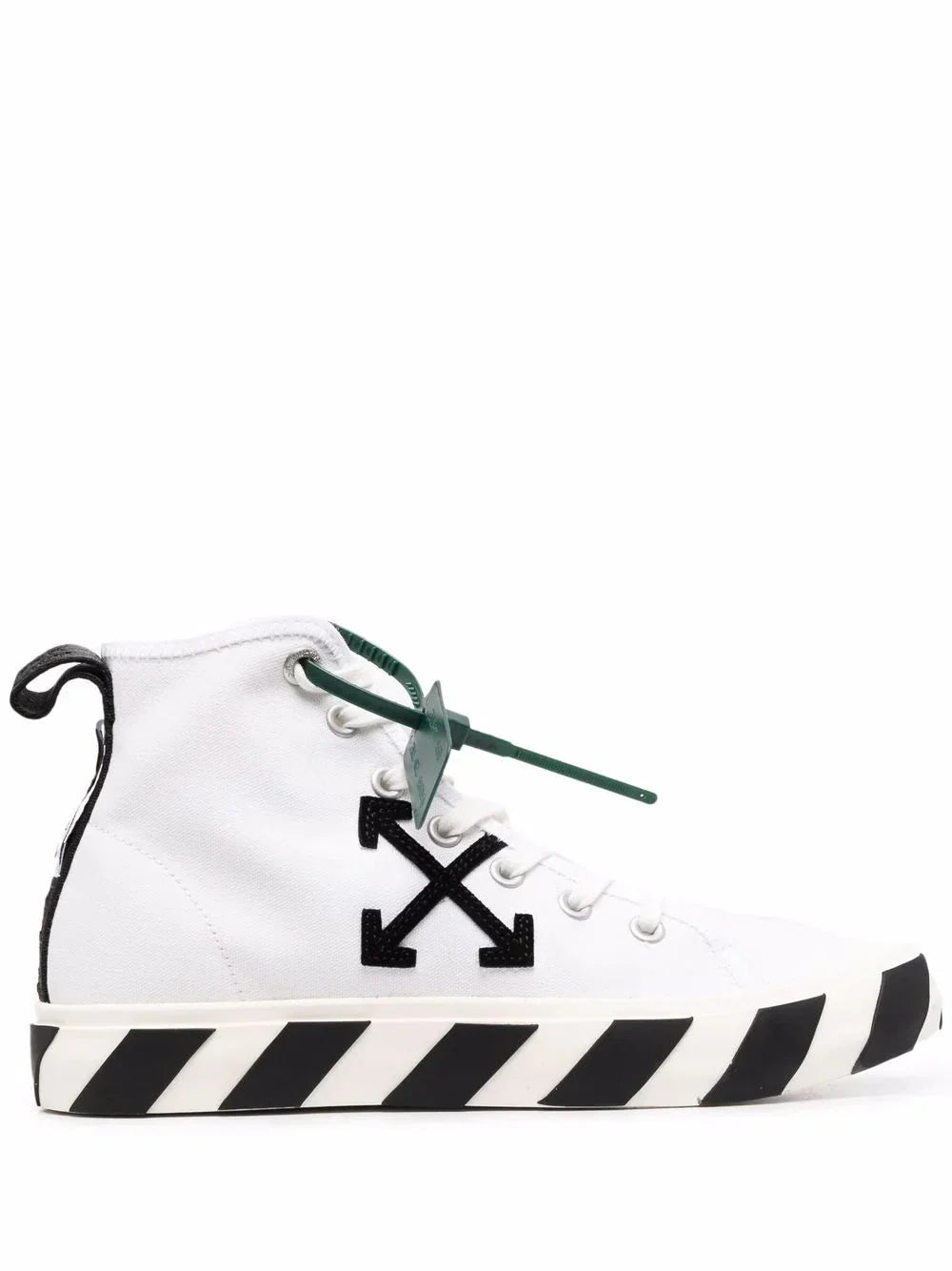 Vulcanized mid-top sneakers