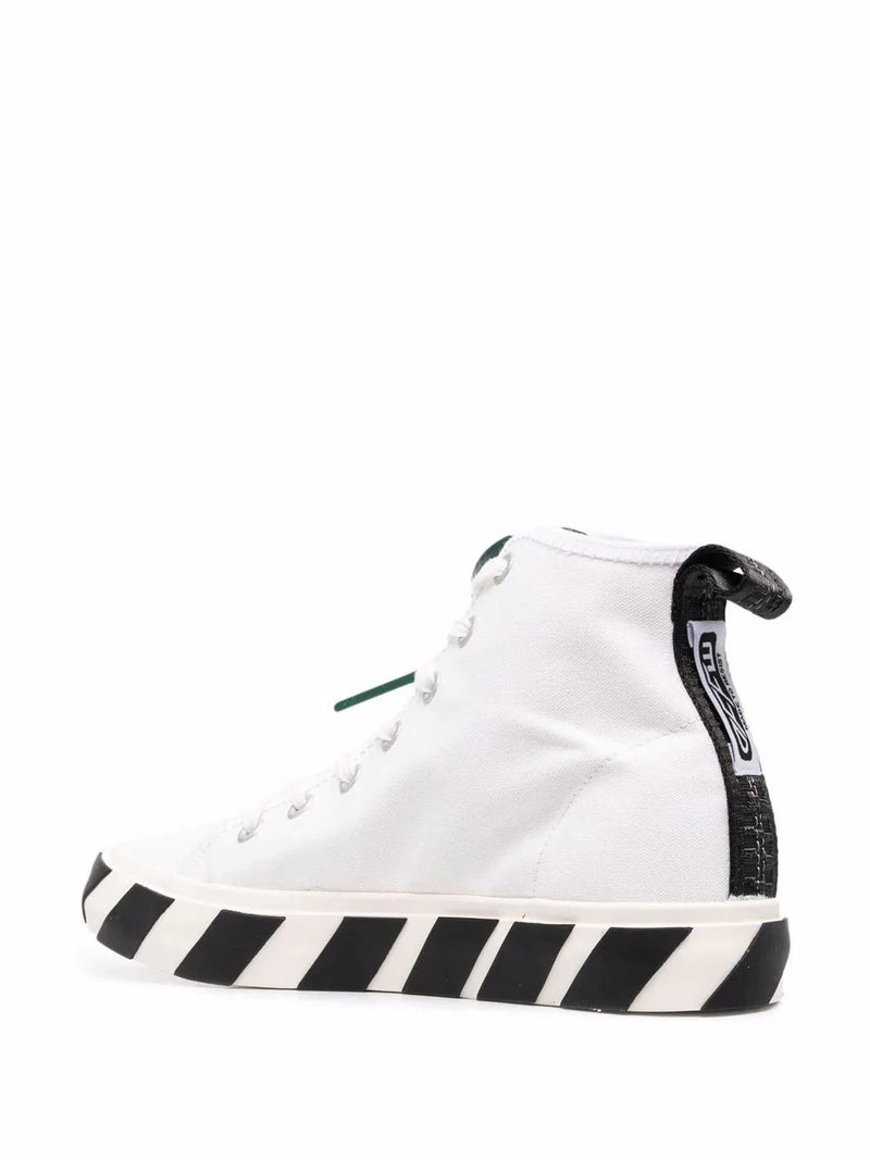 Vulcanized mid-top sneakers