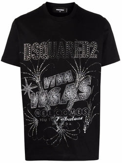 Las Vegas print T-shirt