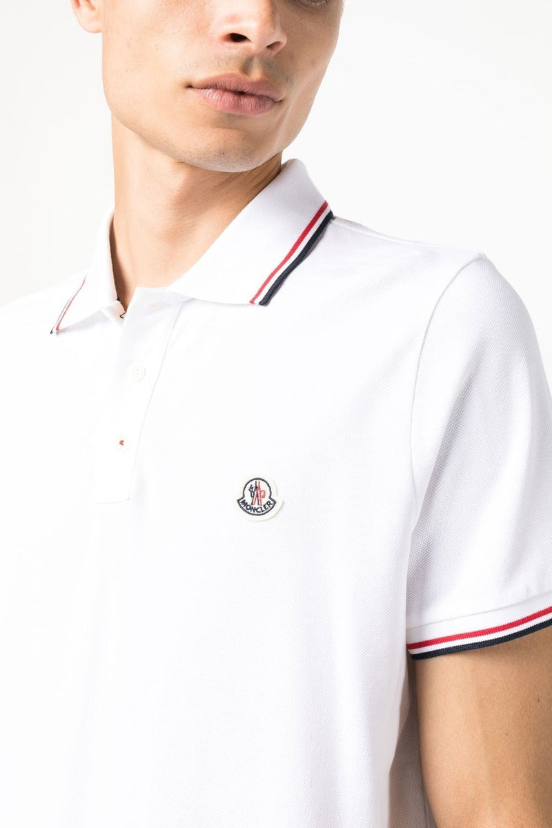 Logo Patch Short Sleeve Polo Shirt