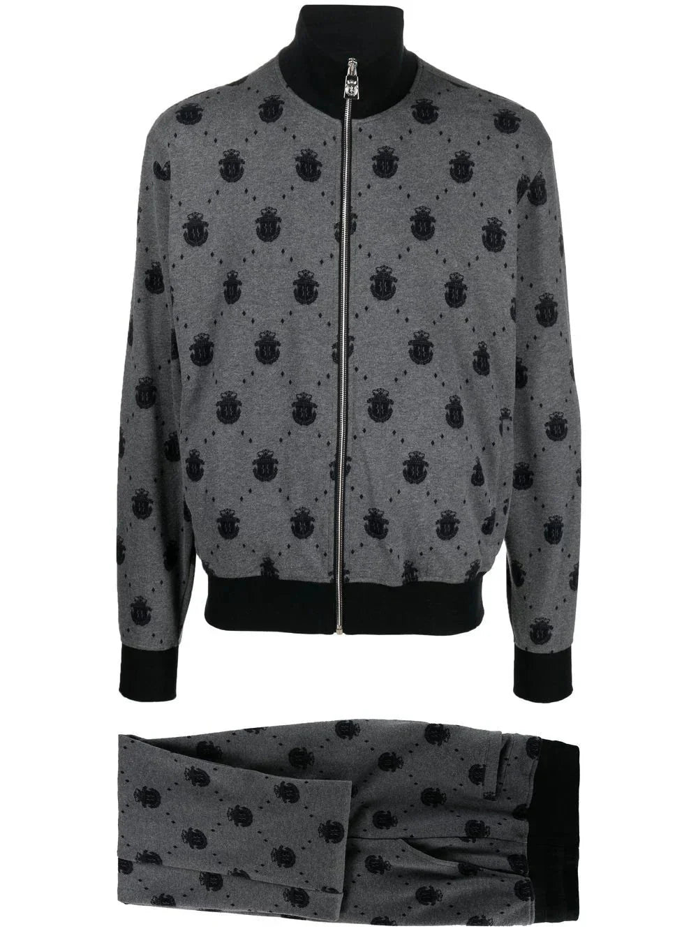 Logo-print track suit set