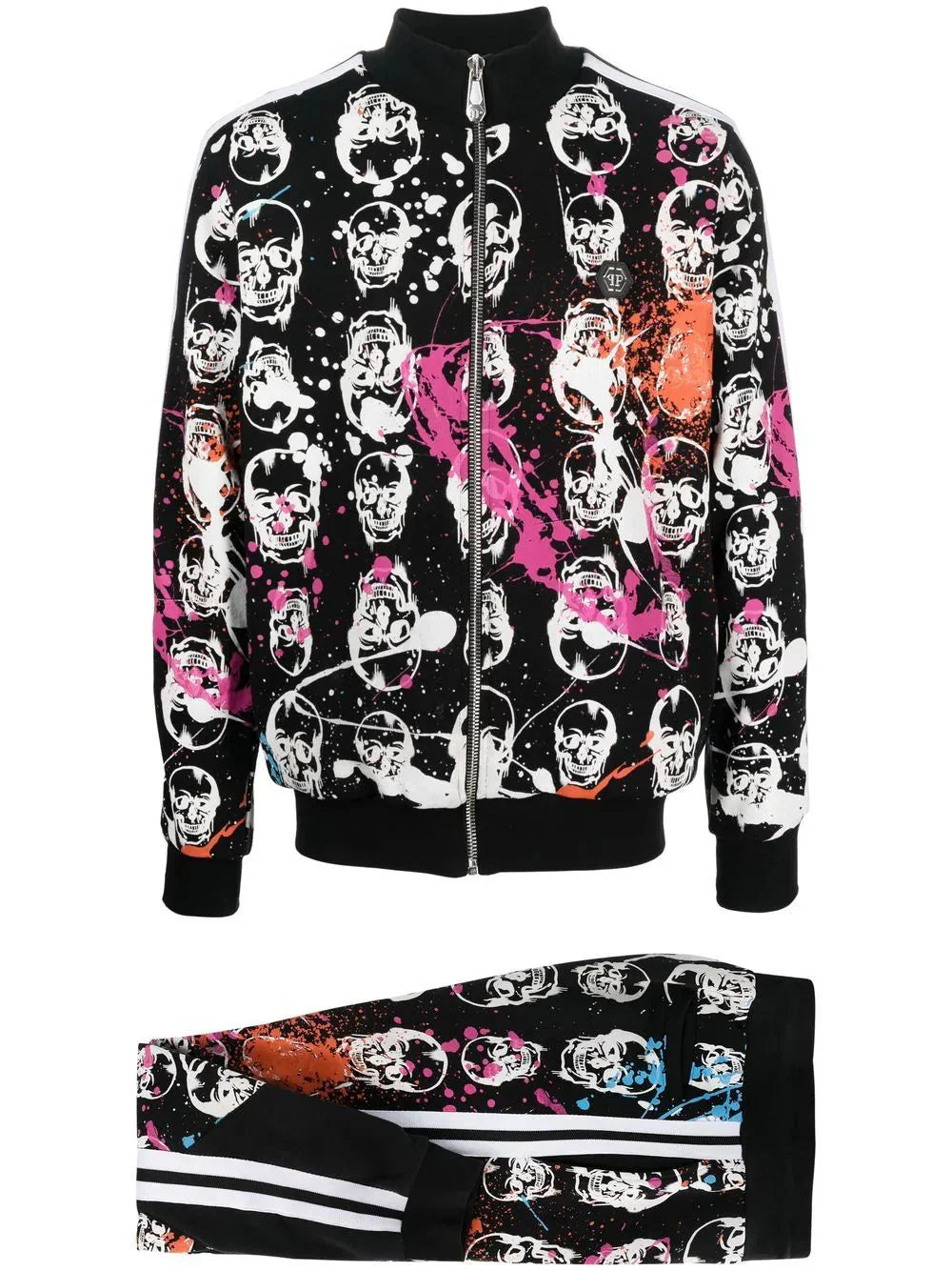 Skull Print Tracksuit