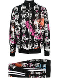 Skull Print Tracksuit