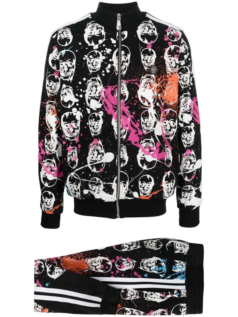 Skull Print Tracksuit