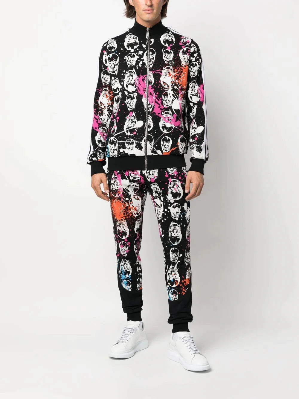 Skull Print Tracksuit