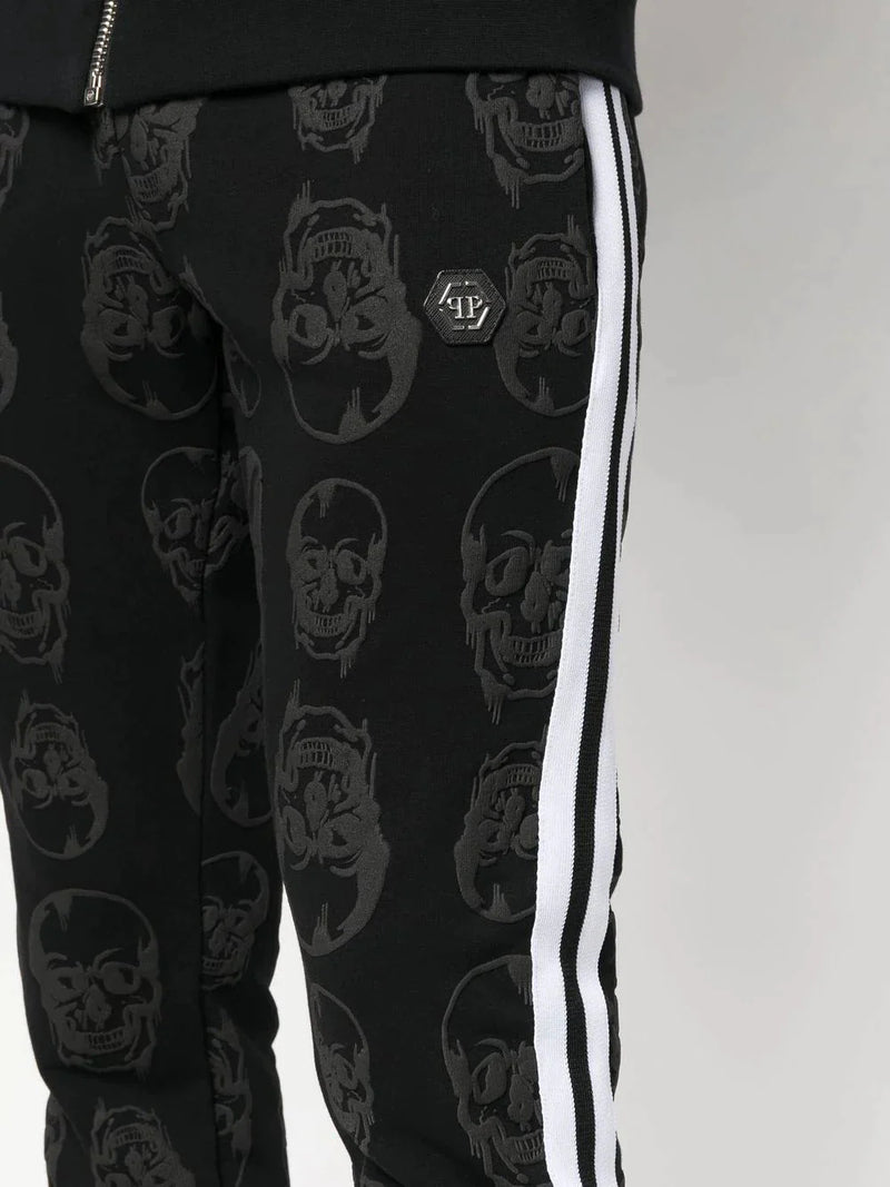 Skull Print Tracksuit Set
