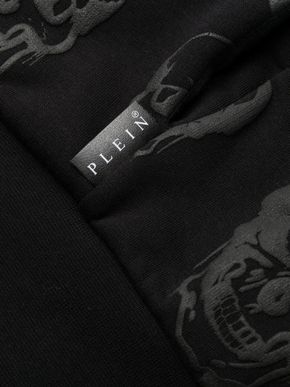 Skull Print Tracksuit Set