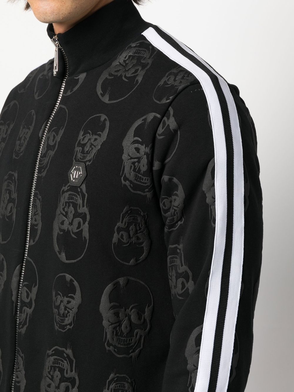 Skull Print Tracksuit Set