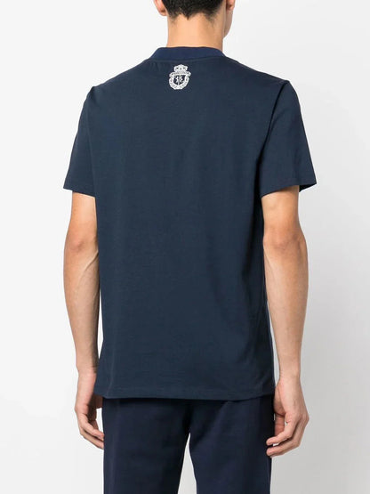 Logo-embroidered short-sleeve T-shirt