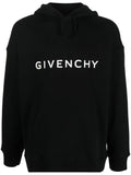 Logo Print Drawstring Hoodie