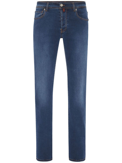 Straight-leg jeans