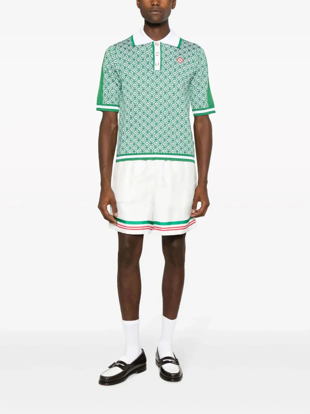 Monogram Jacquard Polo Shirt