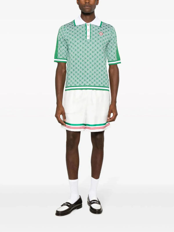 Monogram Jacquard Polo Shirt