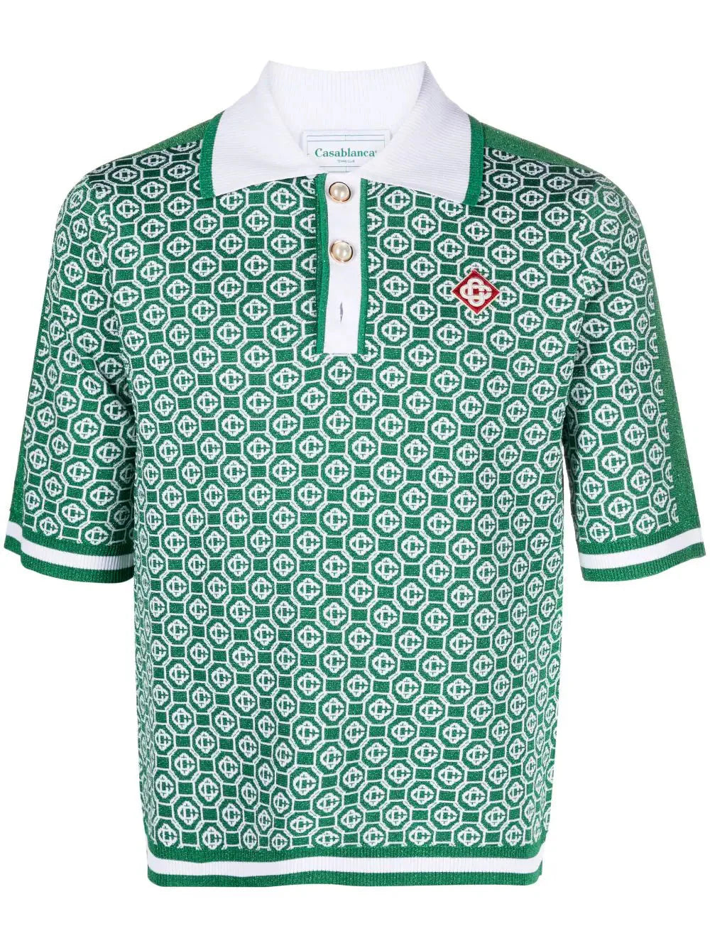 Monogram Jacquard Polo Shirt
