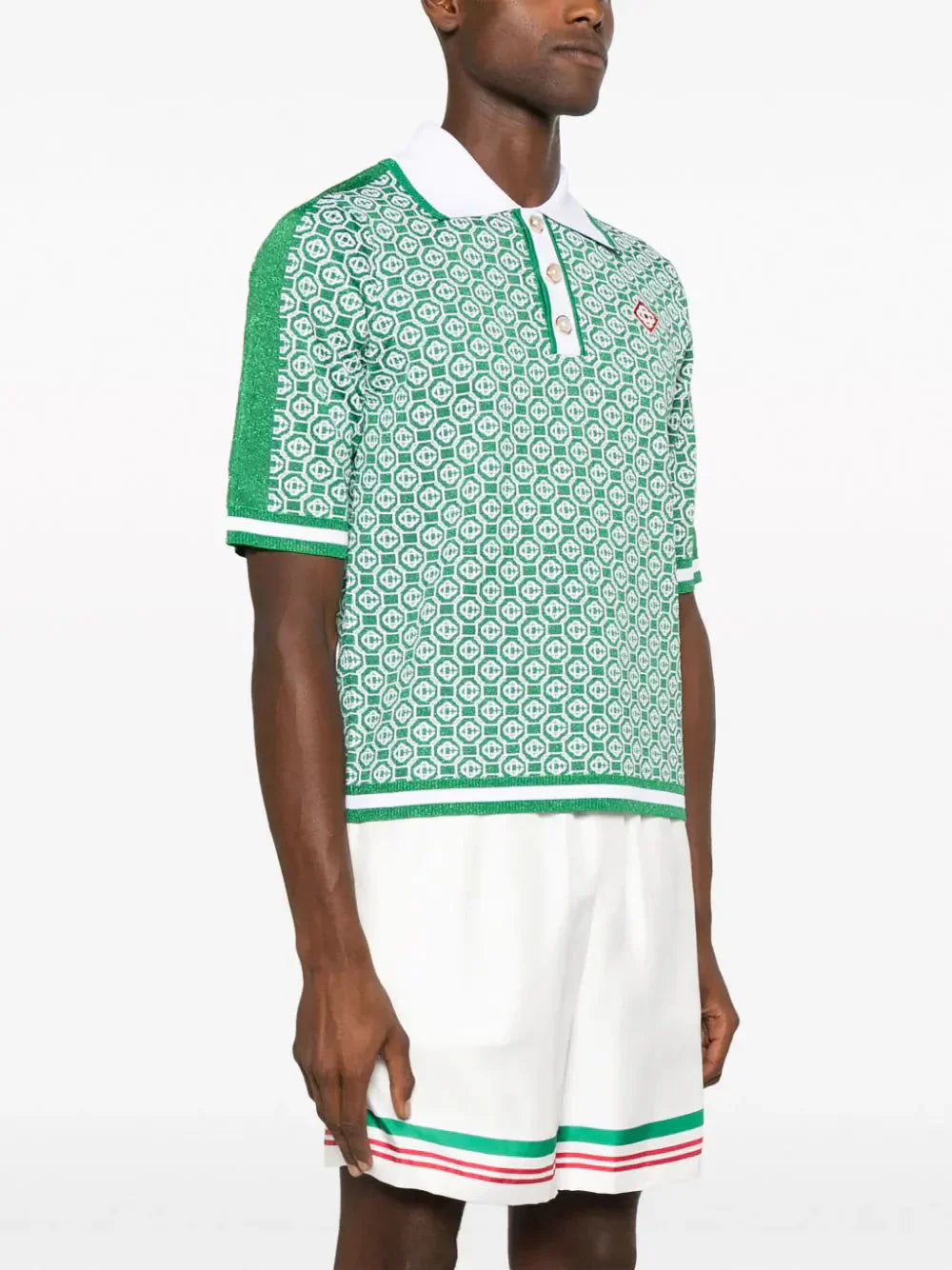Monogram Jacquard Polo Shirt
