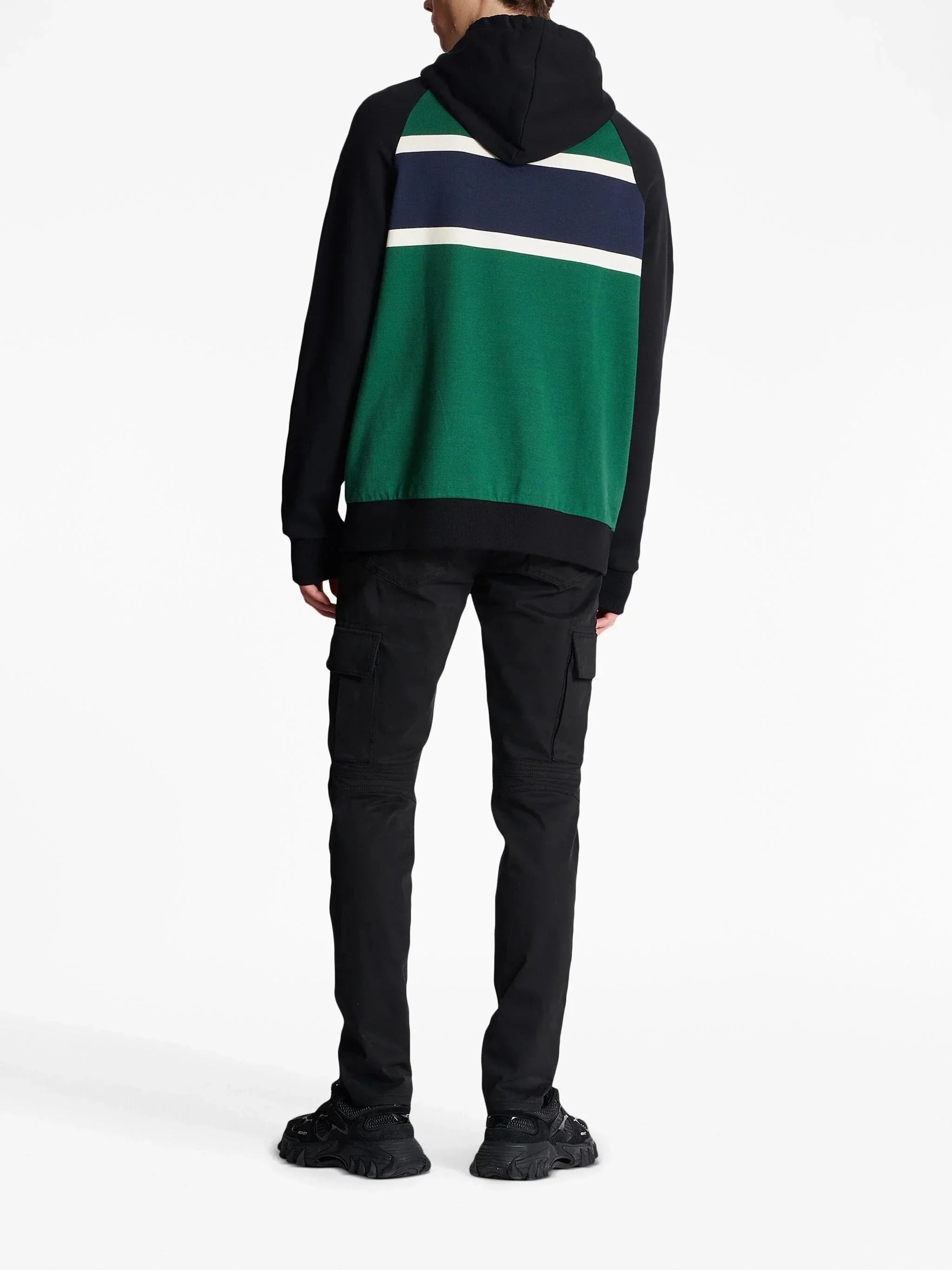 Logo Print Cotton Hoodie