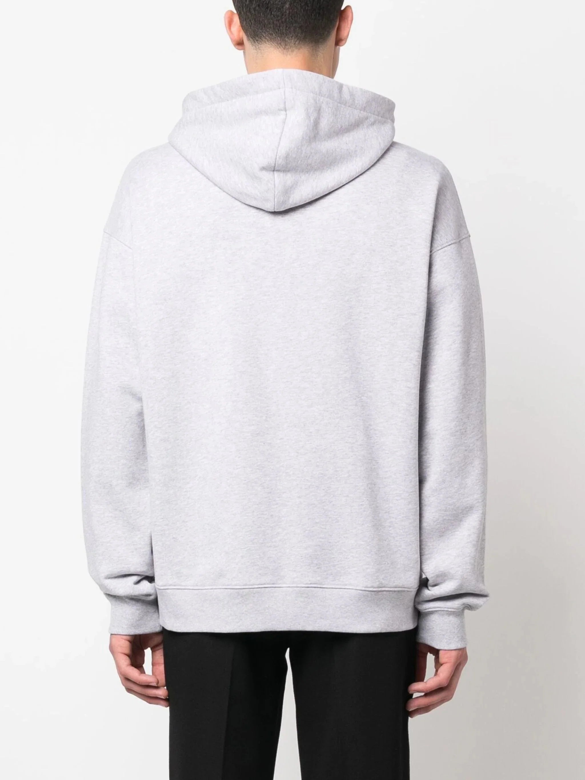 Teddy Bear Print Cotton Hoodie