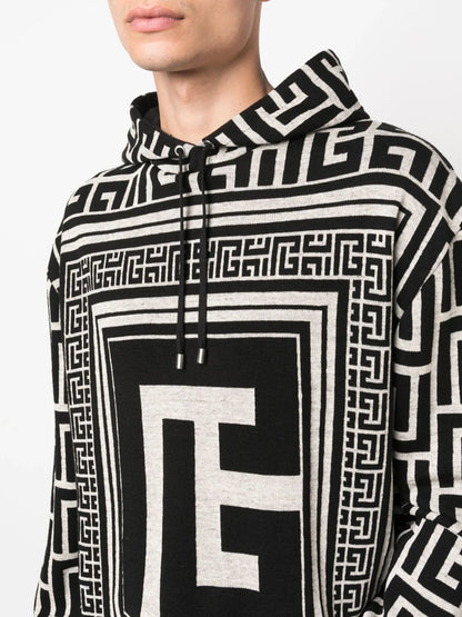 Maxi Monogram Jacquard Hoodie