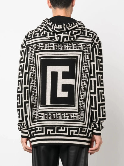 Maxi Monogram Jacquard Hoodie
