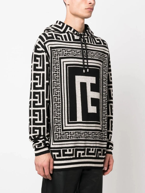 Maxi Monogram Jacquard Hoodie