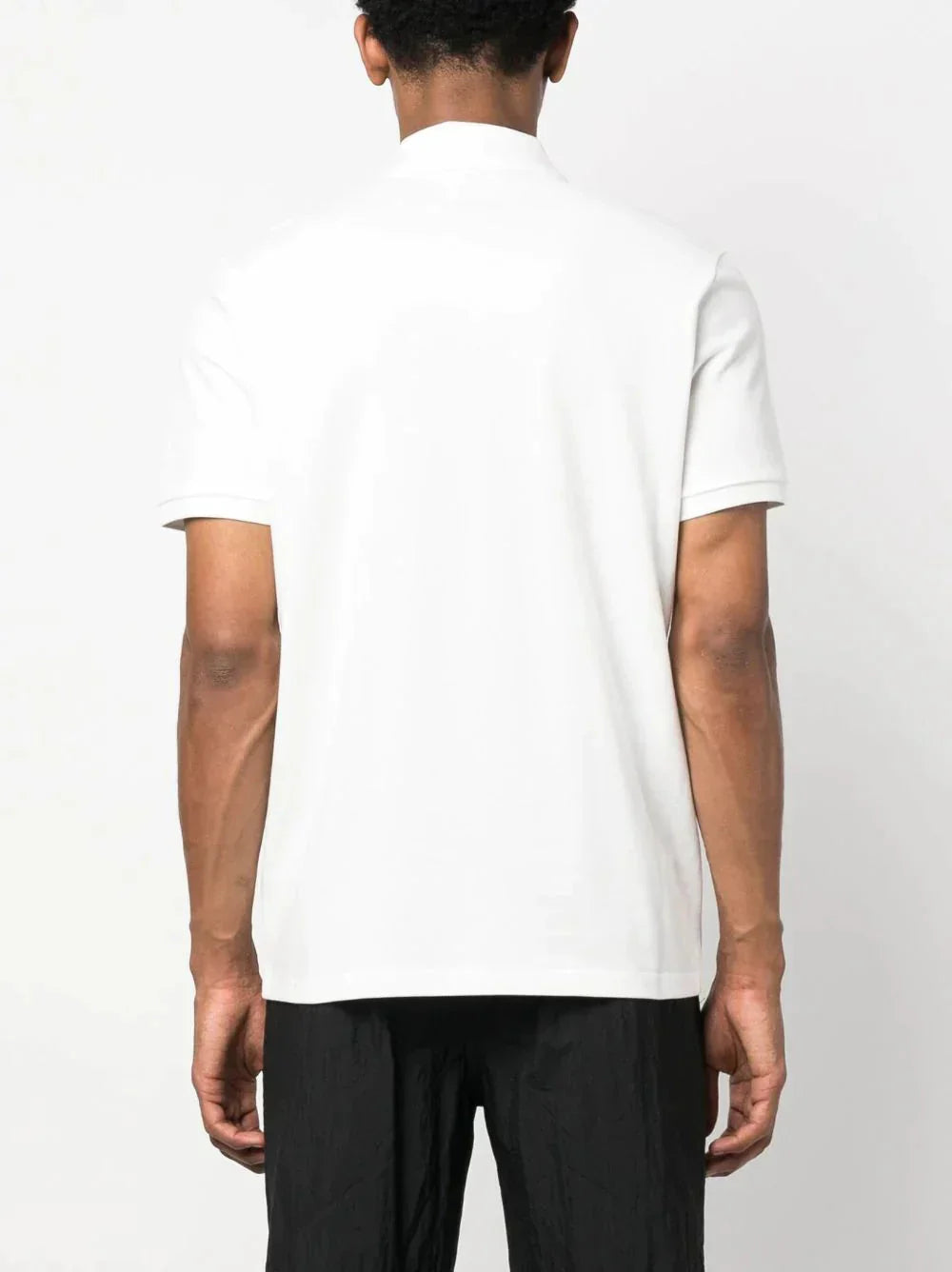 Logo Patch Cotton Polo Shirt