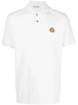 Logo Patch Cotton Polo Shirt