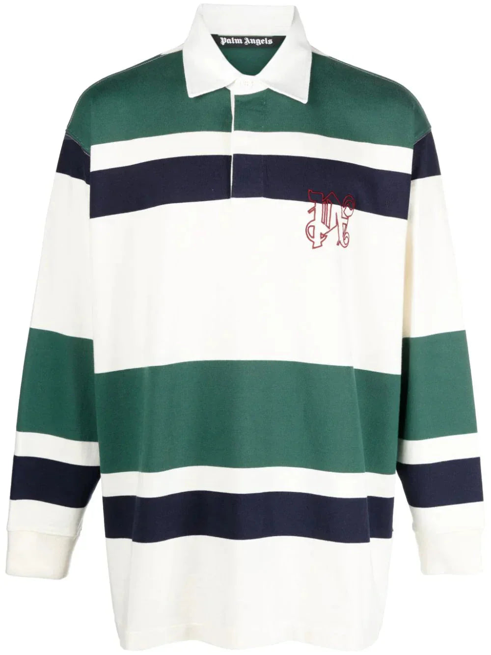 Striped Cotton Polo Shirt