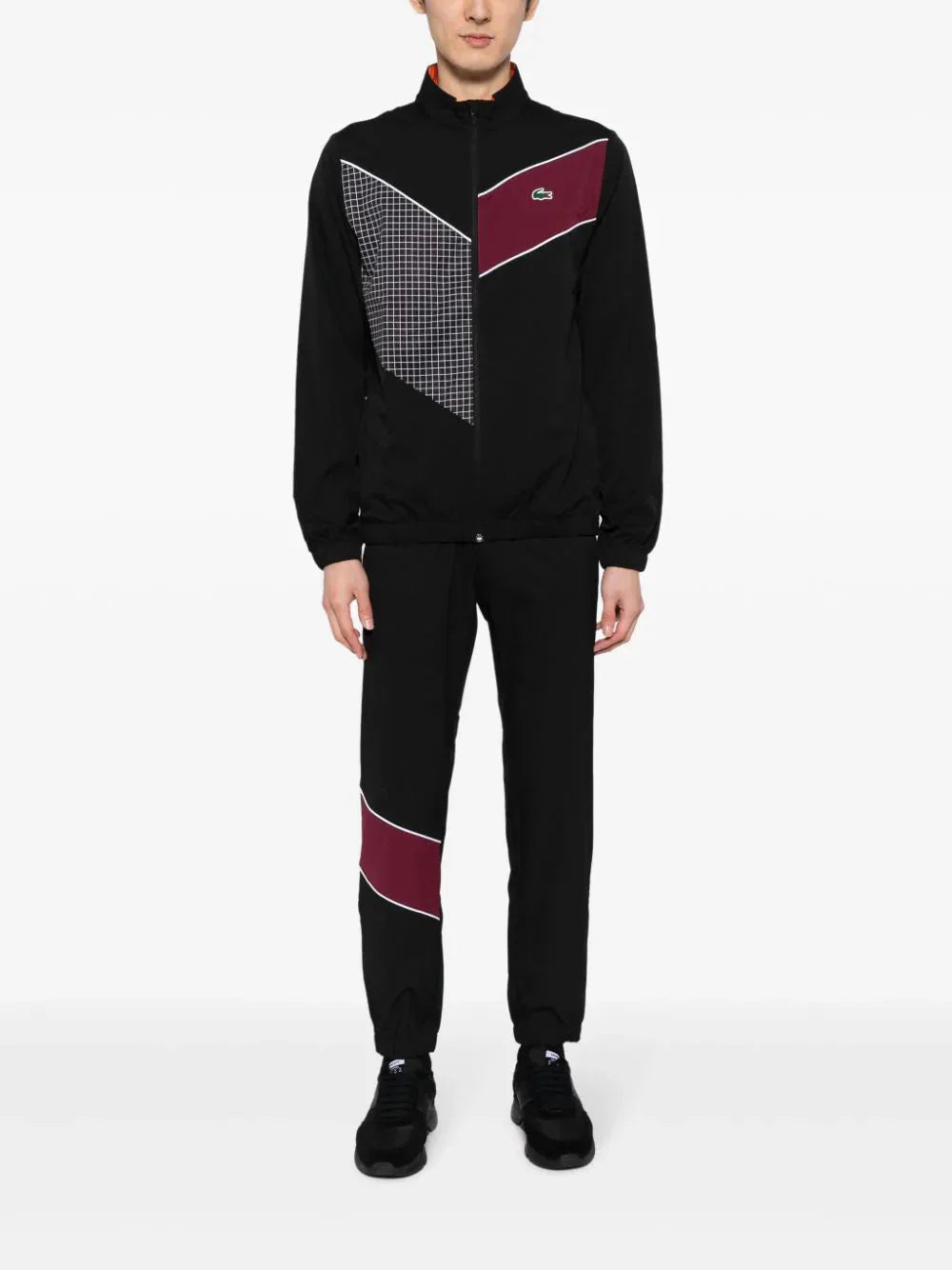 Tennis Colour Block Zip Up Tracksuit