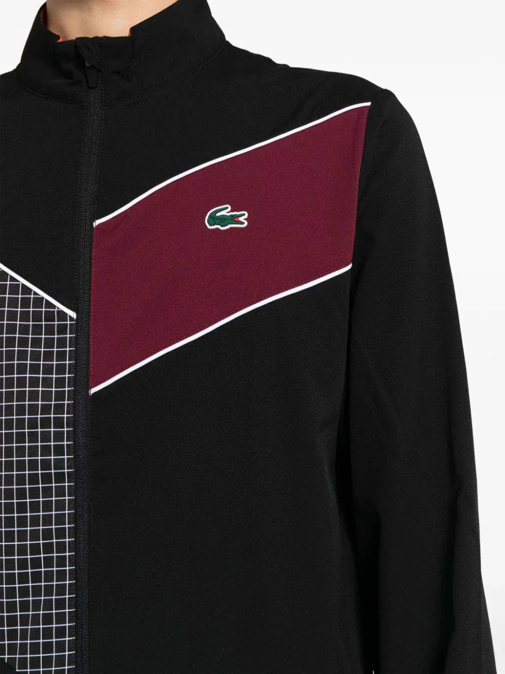 Tennis Colour Block Zip Up Tracksuit