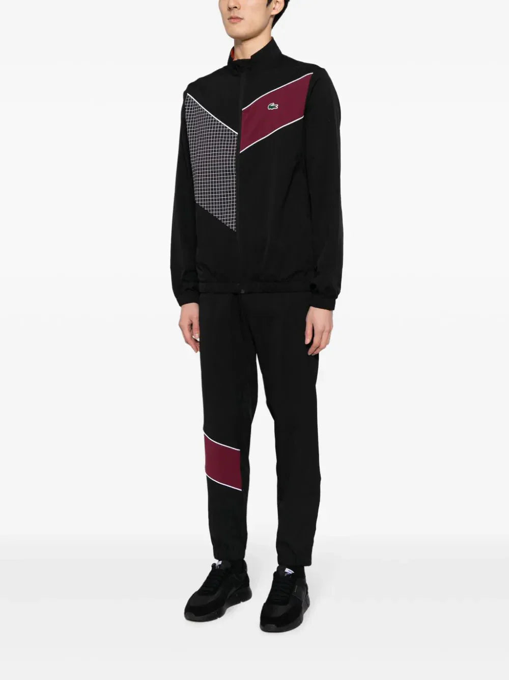 Tennis Colour Block Zip Up Tracksuit