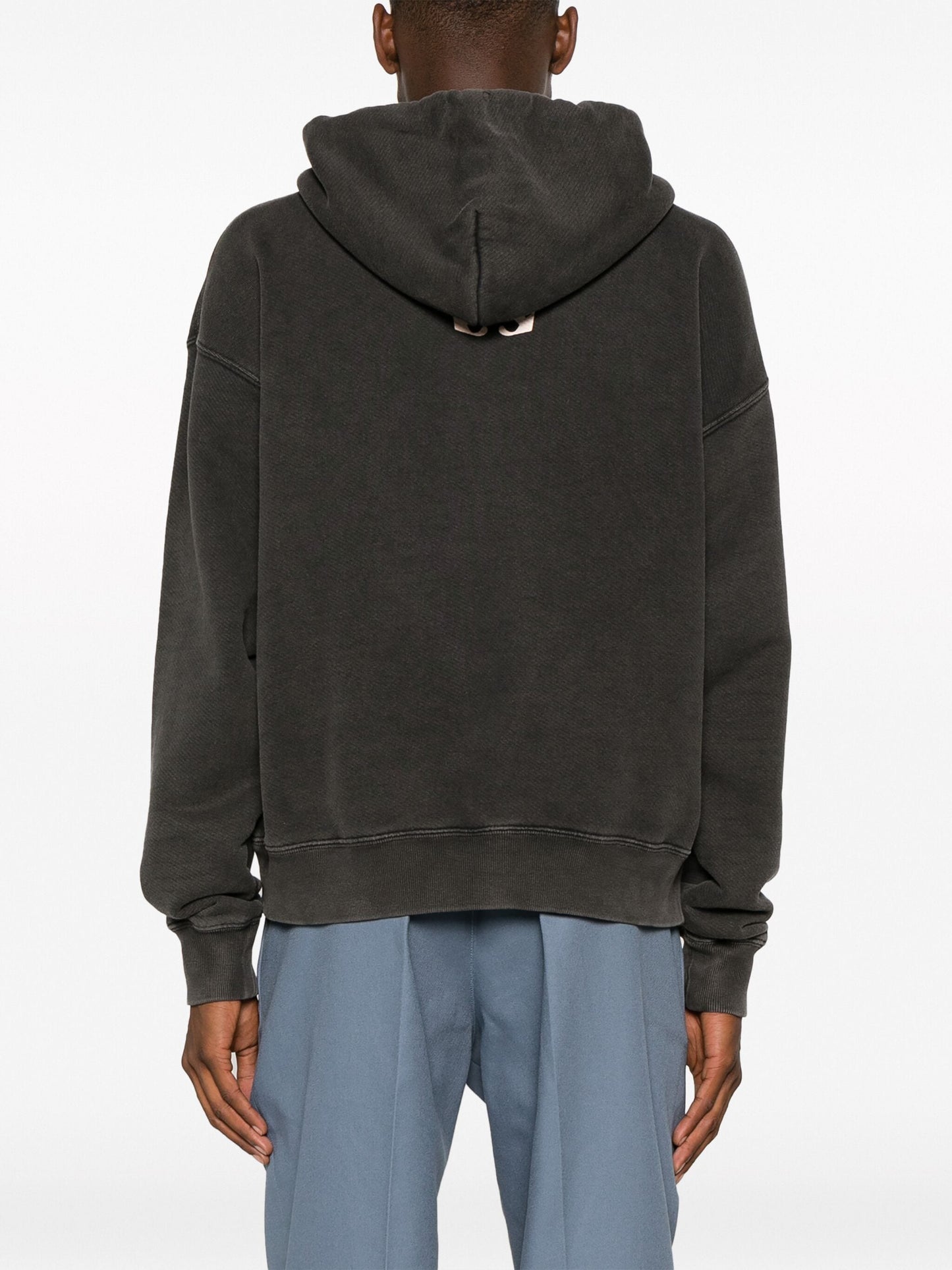 Saint Matthew Print Cotton Hoodie