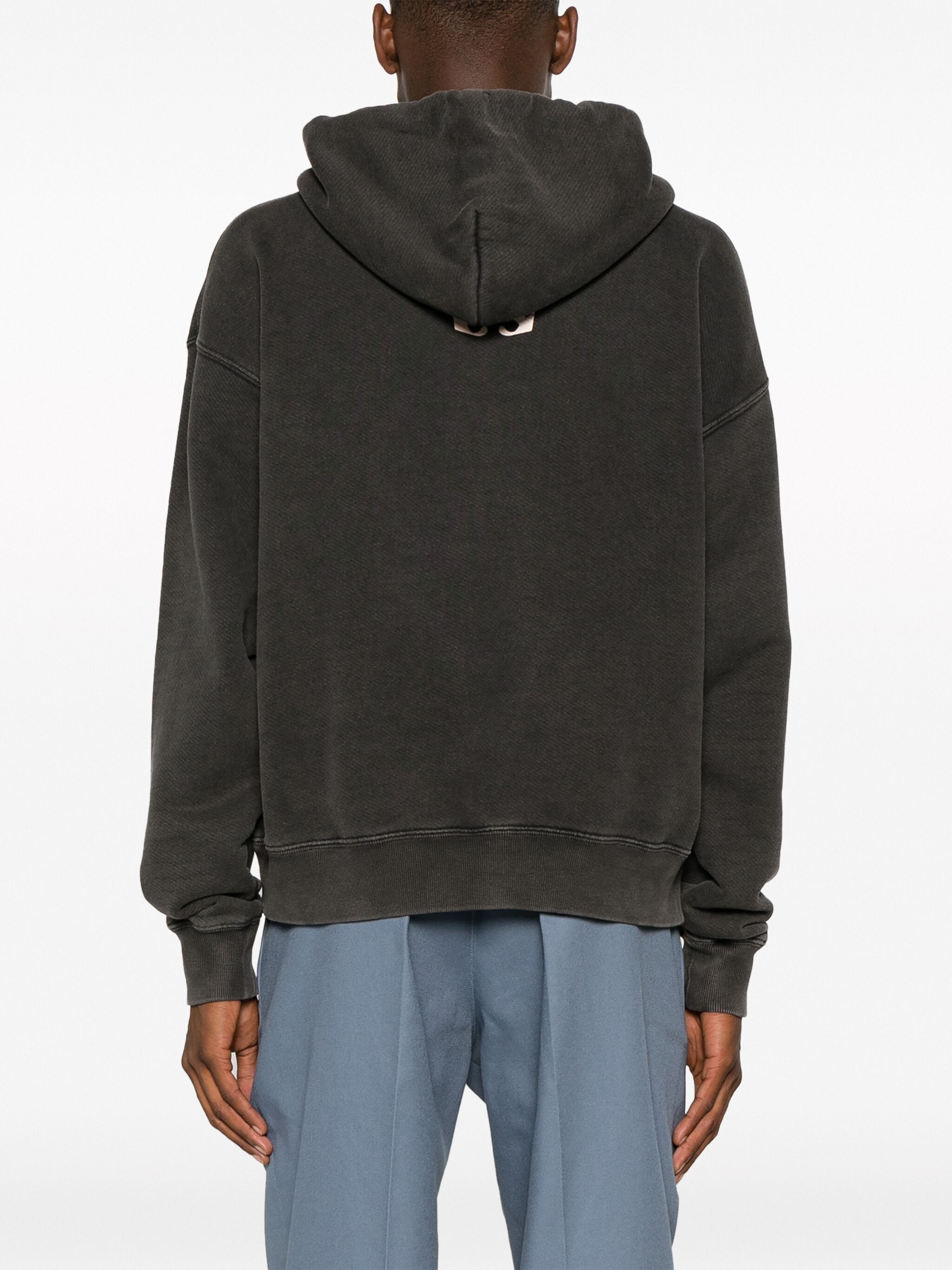 Saint Matthew Print Cotton Hoodie