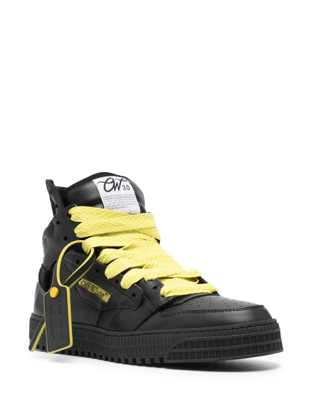 3.0 Off Court leather sneakers