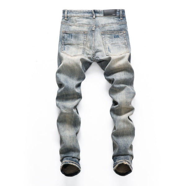 MX1 ripped skinny jeans