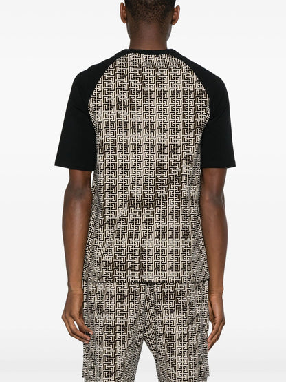 PB monogram-print T-shirt