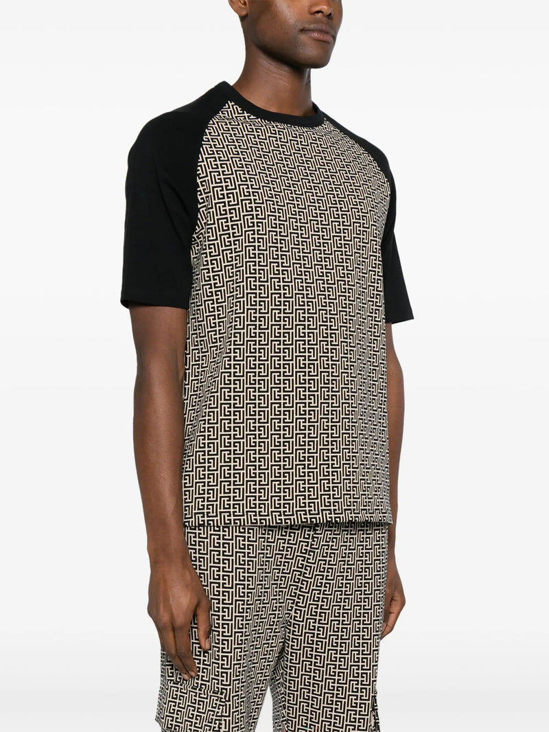 PB monogram-print T-shirt