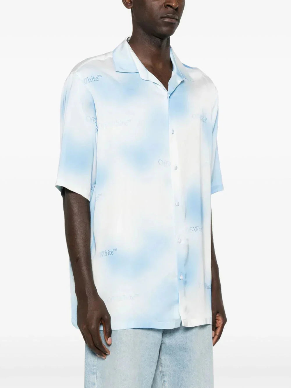 Gradient bowling shirt