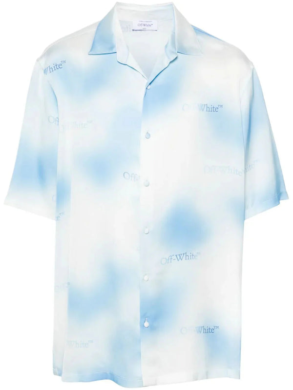 Gradient bowling shirt