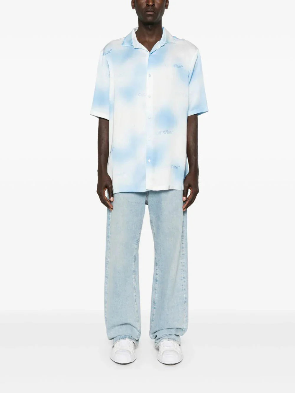 Gradient bowling shirt