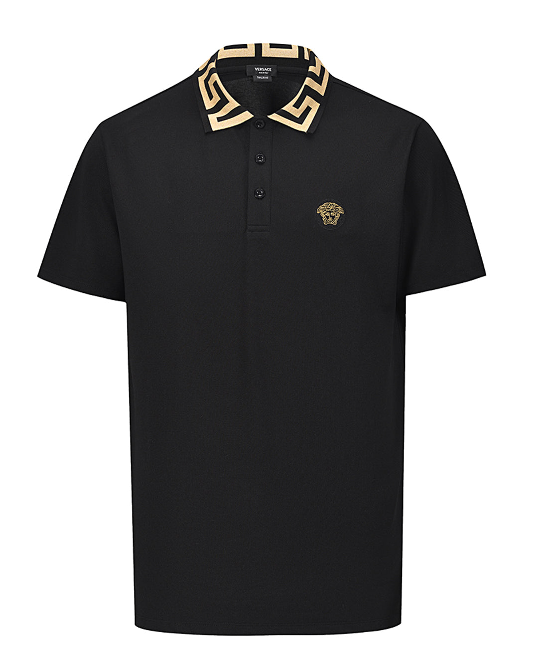 Embellished Collar Polo Shirt